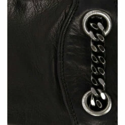 Buy 🧨 Saint Laurent Chain-detail Leather Gloves 🔔