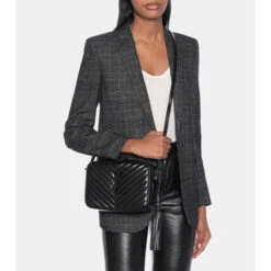 Discount 👏 Saint Laurent Lou Camera Leather Crossbody Bag ✔️