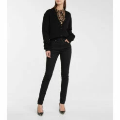 Wholesale 👏 Saint Laurent Sequined Cashmere Cardigan 🥰