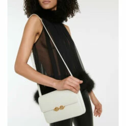 Deals 🤩 Saint Laurent Le Maillon Leather Shoulder Bag 🥰