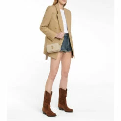 Brand new 🎁 Saint Laurent Frayed Low-rise Denim Shorts ⭐