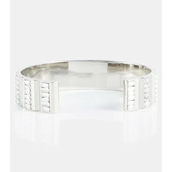 Discount ๐คฉ Saint Laurent Odeon Rhinestone Bracelet ๐