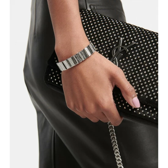 Discount ๐คฉ Saint Laurent Odeon Rhinestone Bracelet ๐ - Image 2