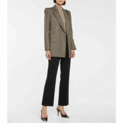 Best deal 🧨 Saint Laurent Ribbed-knit Silk Mockneck Sweater 🥰