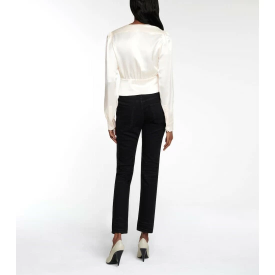 Deals ๐คฉ Saint Laurent Silk Blouse โค๏ธ - Image 2