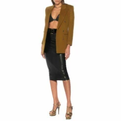 Best deal π Saint Laurent Leather Bra π₯