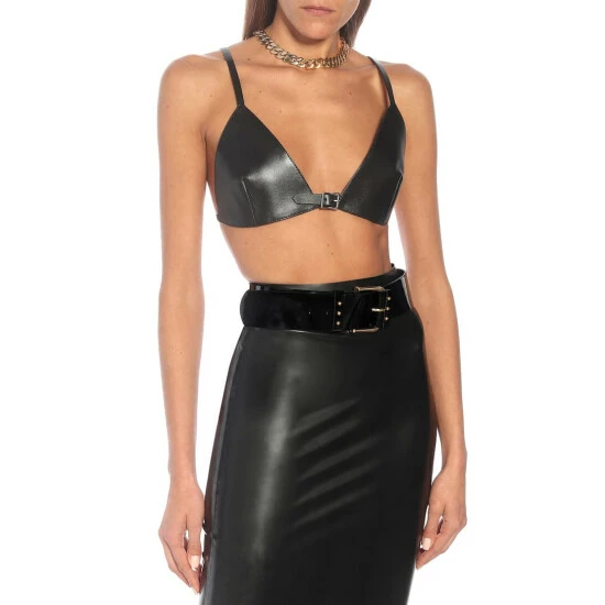 Best deal 🌟 Saint Laurent Leather Bra 🔥 - Image 4