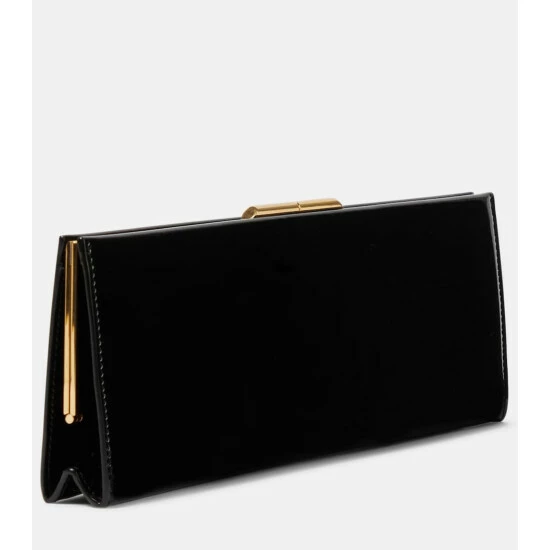 Buy ❤️ Saint Laurent Midnight Patent Leather Clutch 🥰 - Image 3