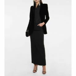 Coupon 😍 Saint Laurent Wool Maxi 👗 Skirt 🤩