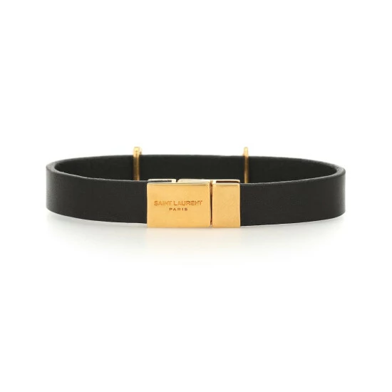 Cheapest ๐ Saint Laurent Opyum Leather Bracelet ๐ฏ