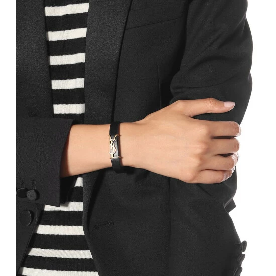 Cheapest ๐ Saint Laurent Opyum Leather Bracelet ๐ฏ - Image 2