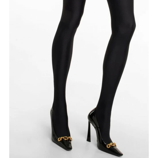 Deals ✔️ Saint Laurent Shiny Jersey Tights 😍 - Image 3
