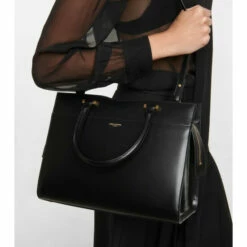 Cheap 👏 Saint Laurent Uptown Medium Leather Tote Bag 😍