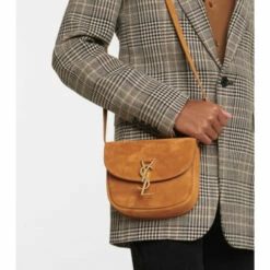 Cheapest 👏 Saint Laurent Kaia Small Suede Shoulder Bag 😍
