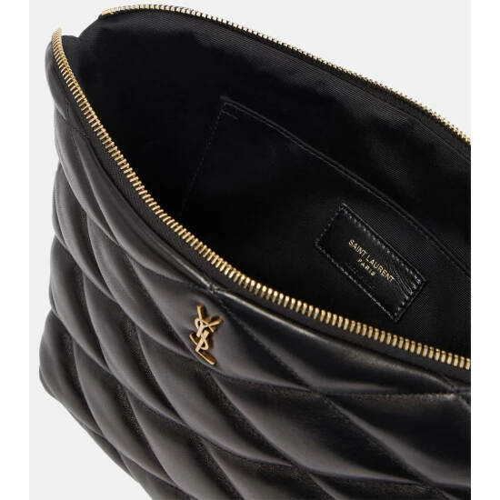 New ๐ Saint Laurent Sade Quilted Leather Pouch โจ - Image 2