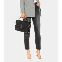 New 🔔 Saint Laurent Collège Large Shoulder Bag 🔥