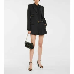 Wholesale 👏 Saint Laurent High-rise Wool Twill Shorts 👍