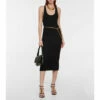 Best deal ⌛ Saint Laurent Silk-blend Midi 👗 Dress 😀