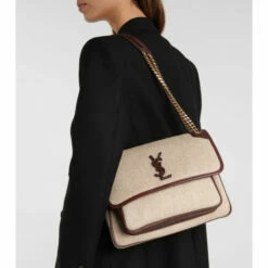 Cheap 🌟 Saint Laurent Niki Medium Linen Shoulder Bag 🥰