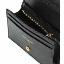 Deals ⌛ Saint Laurent Monogram Leather Wallet 🌟