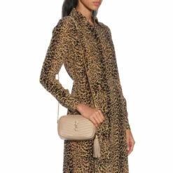 Promo ⌛ Saint Laurent Lou Camera Mini Leather Shoulder Bag 😀