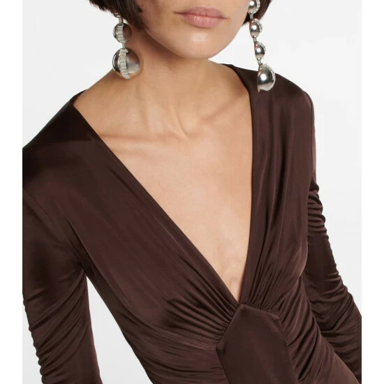 Promo ✨ Saint Laurent Ruched Jersey Gown 😉 - Image 3