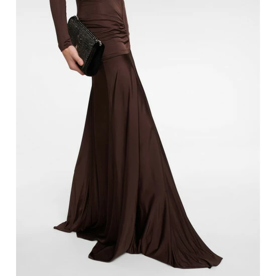 Promo ✨ Saint Laurent Ruched Jersey Gown 😉 - Image 5