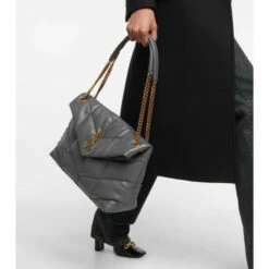 Buy 🛒 Saint Laurent Loulou Puffer Medium Leather Shoulder Bag 😍