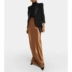 Top 10 🔔 Saint Laurent Silk Satin Slip 👗 Skirt ⭐