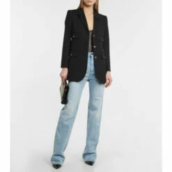 Deals 🔔 Saint Laurent High-rise Straight 👖 Jeans ⌛