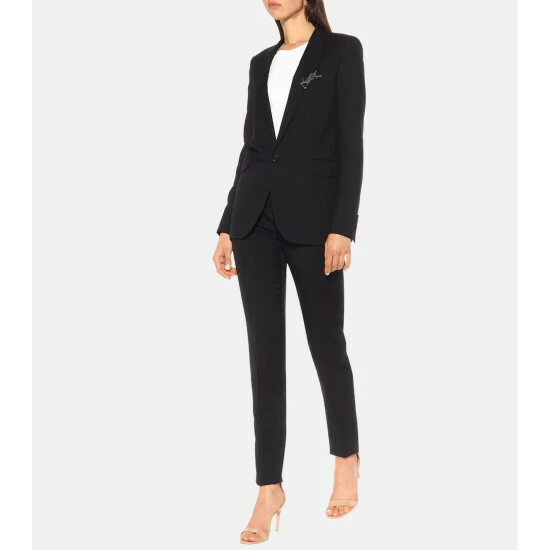 Best reviews of ๐งจ Saint Laurent Virgin Wool Blazer ๐