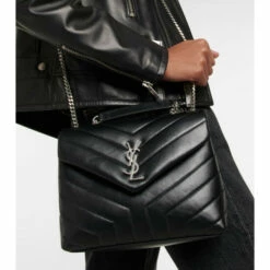 Buy 😉 Saint Laurent Loulou Small Leather Shoulder Bag 😍