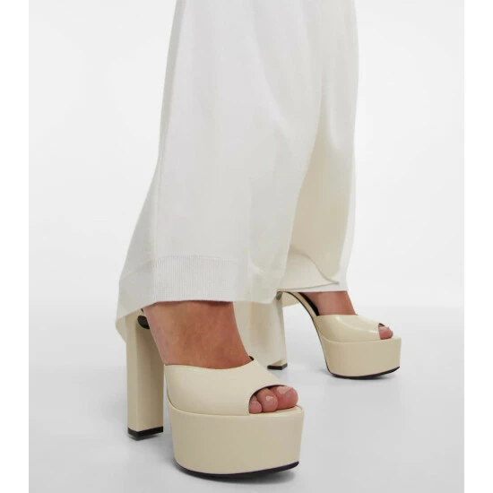 Deals β Saint Laurent Jodie Platform Leather π©΄ Sandals β - Image 3