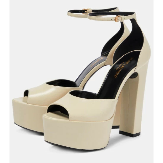 Deals β Saint Laurent Jodie Platform Leather π©΄ Sandals β - Image 4