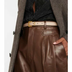 Best reviews of 😍 Saint Laurent Monogram Leather Belt 🎉