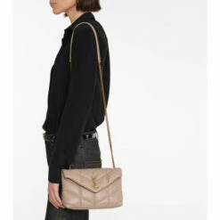 Outlet 👍 Saint Laurent Loulou Puffer Toy Leather Shoulder Bag 😉