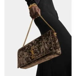 Brand new ❤️ Saint Laurent Kate 99 Velvet Shoulder Bag 🎁