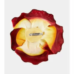 Hot Sale 😍 Saint Laurent Rose Silk-satin Brooch 🥰