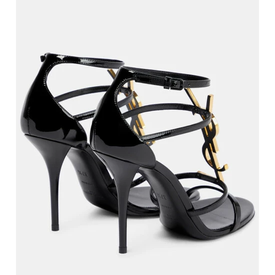 Best Sale ⌛ Saint Laurent Cassandra Leather 🩴 Sandals 🔥 - Image 2