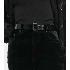 Best Sale 🧨 Saint Laurent Cassandre Leather Belt ⭐