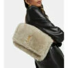 Buy 😉 Saint Laurent Kate Medium Shearling Shoulder Bag 👏