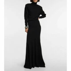 Flash Sale ⭐ Saint Laurent Turtleneck Cashmere Sweater 👗 Dress ⭐