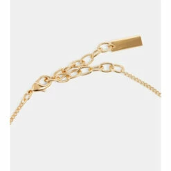 Deals 🎁 Saint Laurent Logo Charm Necklace ⌛